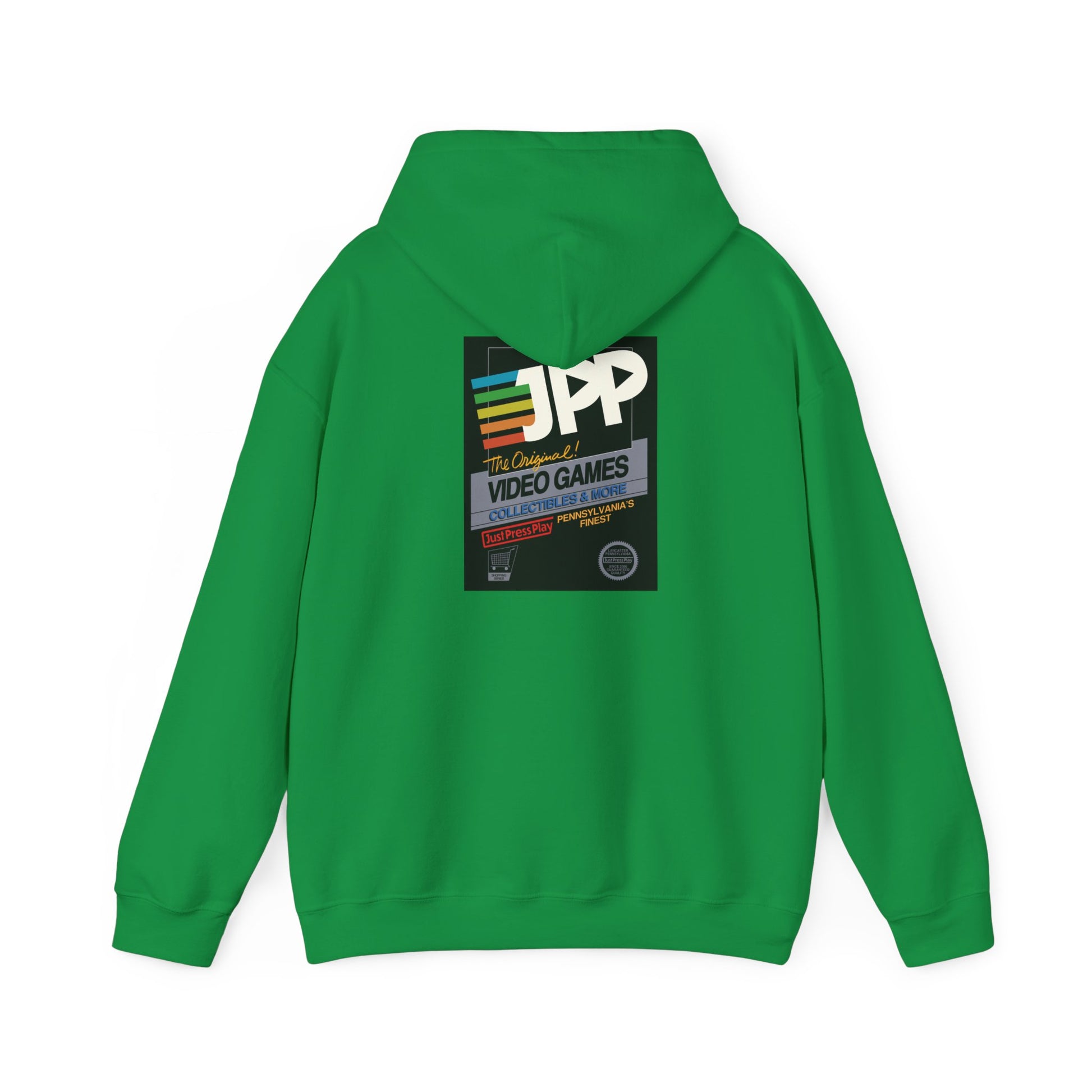 Just Press Play Hooded Sweatshirt - Black Box