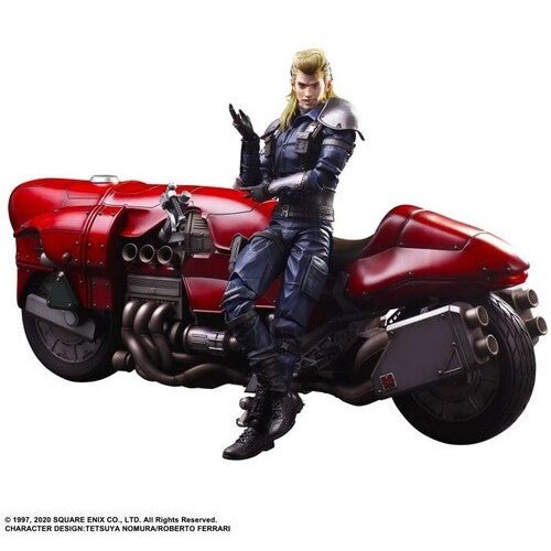 Final Fantasy VII Roche & Motorcycle Play Arts Kai