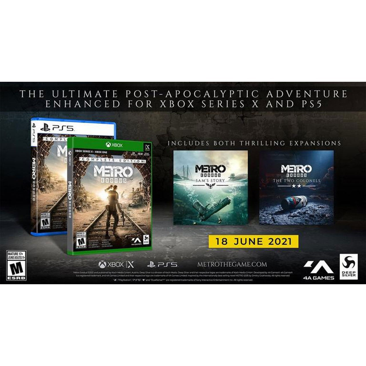 Metro Exodus Complete Edition - Xbox Series X - Deep Silver