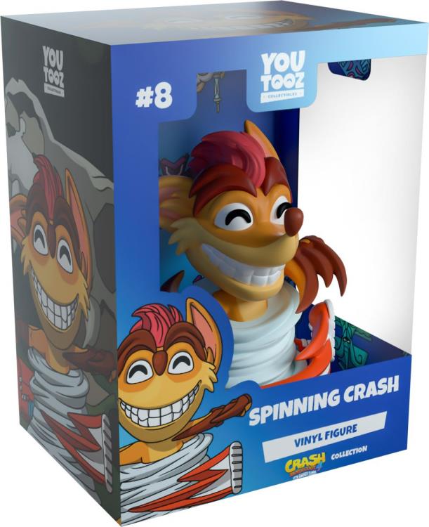 Crash Bandicoot 4: It's About Time Spinning Crash Vinyl Figure - Youtooz