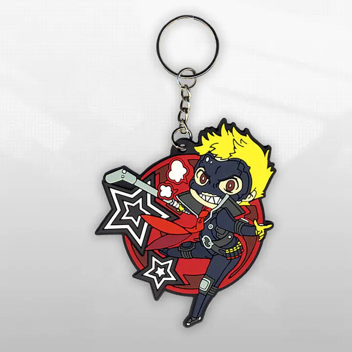 Persona 5 Skull Keychain - Eighty Sixed