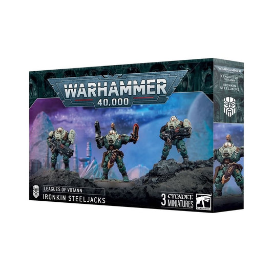 Warhammer 40,0000 Leagues of Votann Ironkin Steeljacks - 3 Citadel Miniatures - Games Workshop