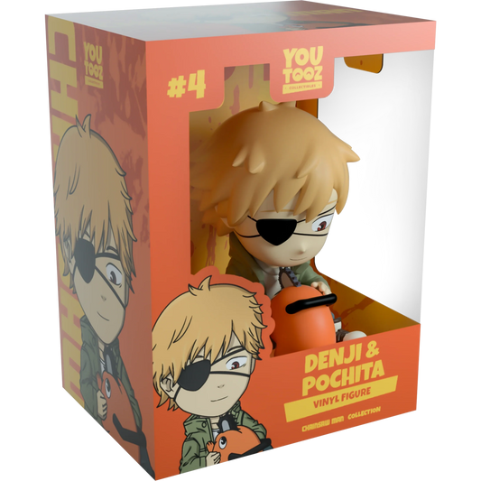Chainsaw Man Denji & Pochita Vinyl Figure - Youtooz #4