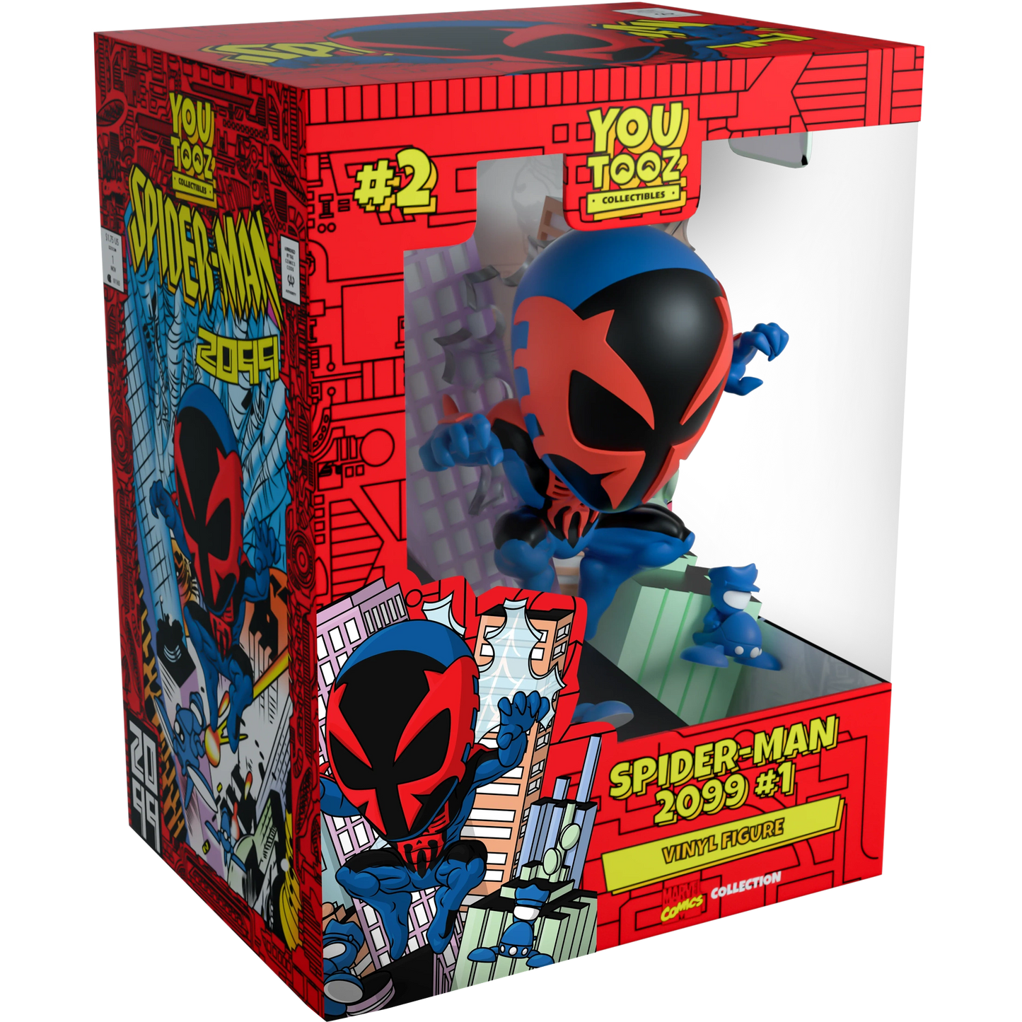 Spider-Man 2099 #1 Miguel O'Hara Vinyl Figure - Youtooz Marvel Comics Collection #2