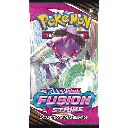 Pokemon TCG: Sword & Shield Fusion Strike Booster Pack - 10 Cards