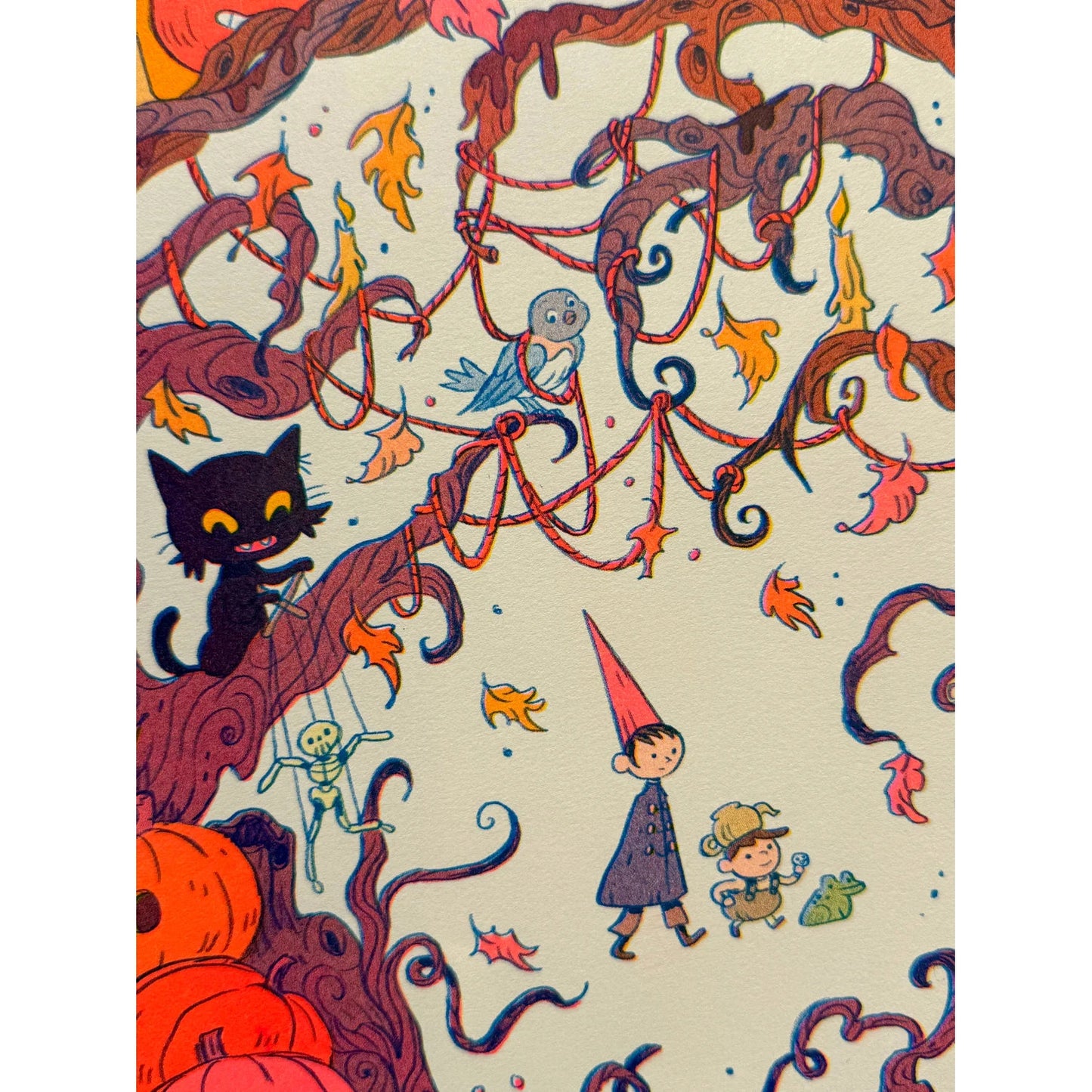 Ain’t That Just The Way Large Version - Over the Garden Tribute Riso Print - by Natalie Andrewson