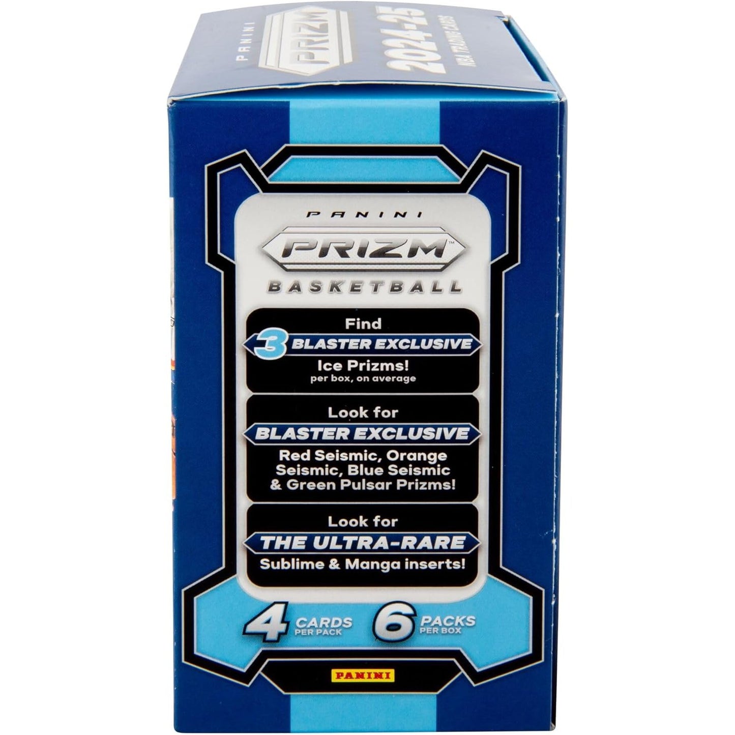 2024-25 Prizm NBA Basketball Blaster Box - 6 Packs, 24 Cards - Panini