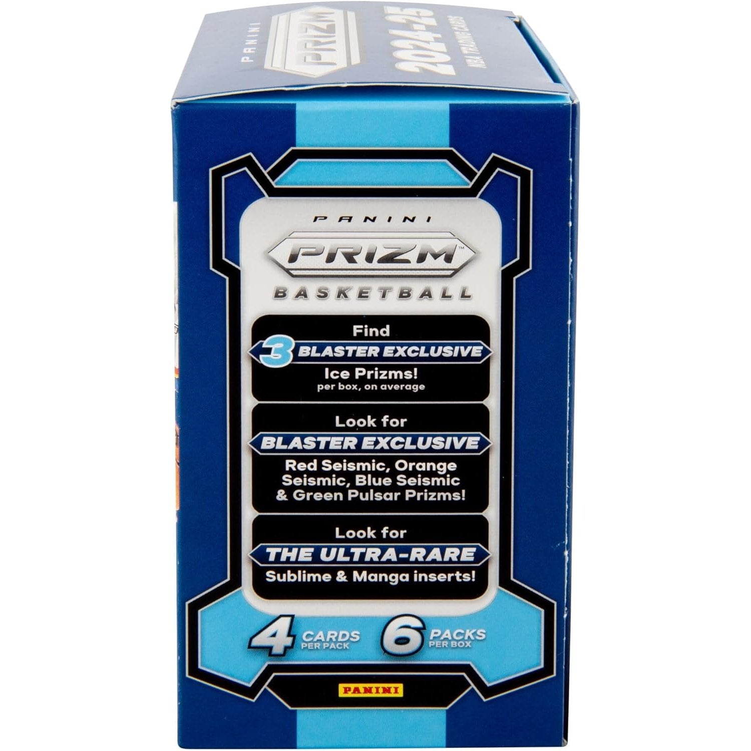 2024-25 Prizm NBA Basketball Blaster Box - 6 Packs, 24 Cards - Panini