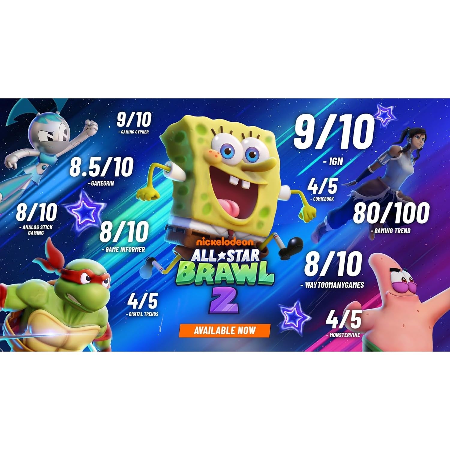 Nickelodeon All Star Brawl 2 - Xbox Series X, Xbox One - Game Mill