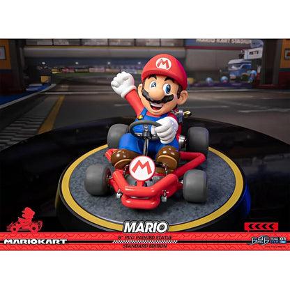 Mario Kart Mario Painted 8" PVC Statue Standard Edition - First 4 Figures