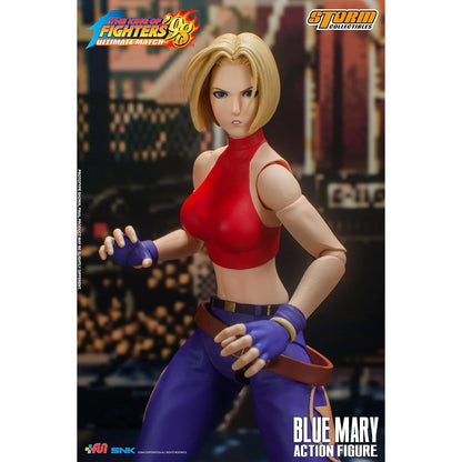 The King of Fighters '98 Blue Mary 1/12 Scale Action Figure - Storm Collectibles