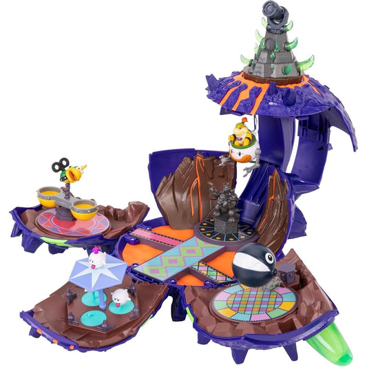 Super Mario Galaxy Movie Wonder Bowser Jr. Planet Playset with Clown Car - JAKKS Pacific