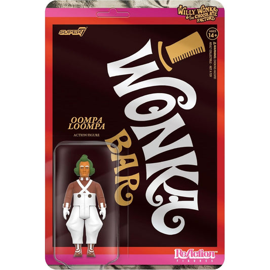 Willy Wonka & the Chocolate Factory Oompa Loompa Action Figure - Super7 - ReAction