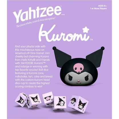 Yahtzee Hello Kitty and Friends Kuromi Dice Game - USAopoly