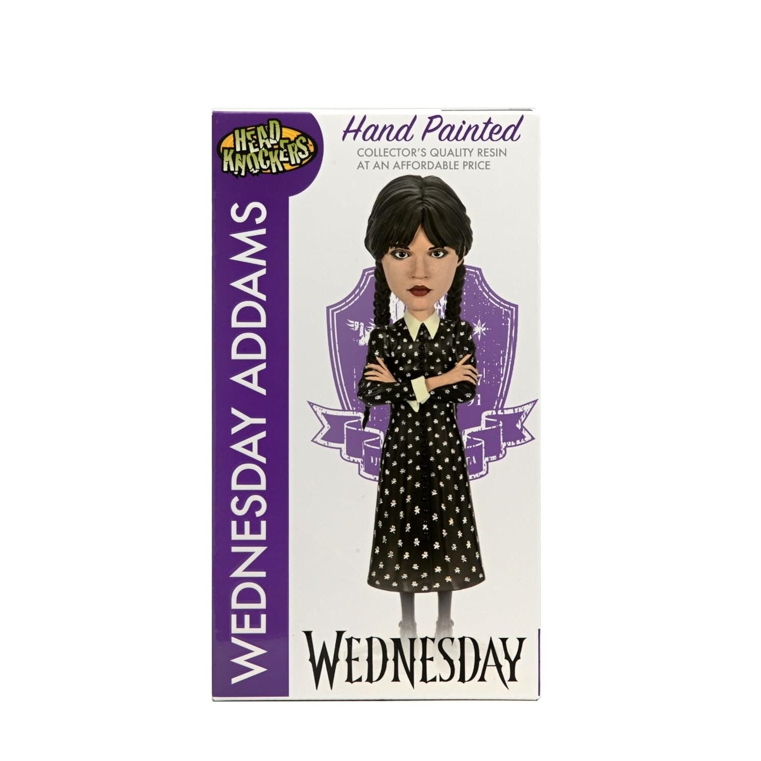 Wednesday Head Knocker Bobblehead Figure - NECA - The Addams Family