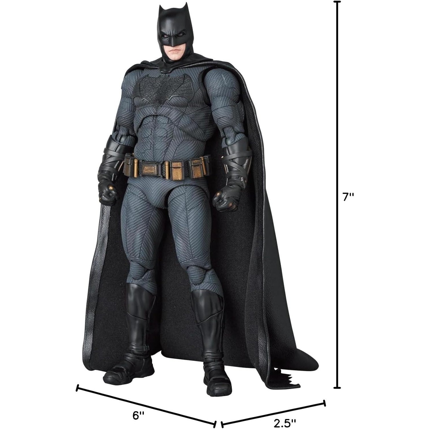 Zack Snyder's Justice League Batman Action Figure - DC Comics, Medicom Toy - MAFEX #222