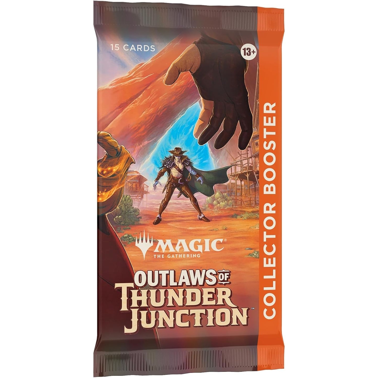 Magic: The Gathering Outlaws of Thunder Junction Collector Booster - 1 Pack: 15 Cards - Wizards of the Coast