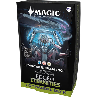 Magic: The Gathering TCG Edge of Eternities Counter Intelligence Commander Deck - Wizards of the Coast