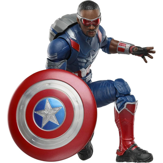 Captain America: Brave New World Captain America Deluxe Action Figure - Hasbro - Marvel Legends