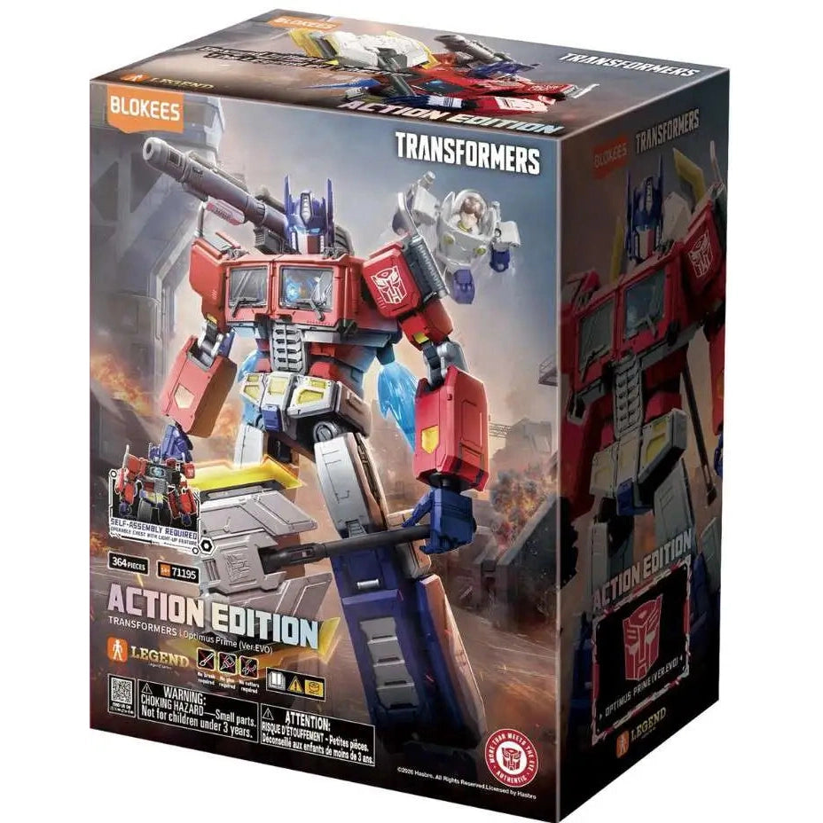 Transformers Optimus Prime Version 2.0 Model Kit - Blokees - Action Edition 07