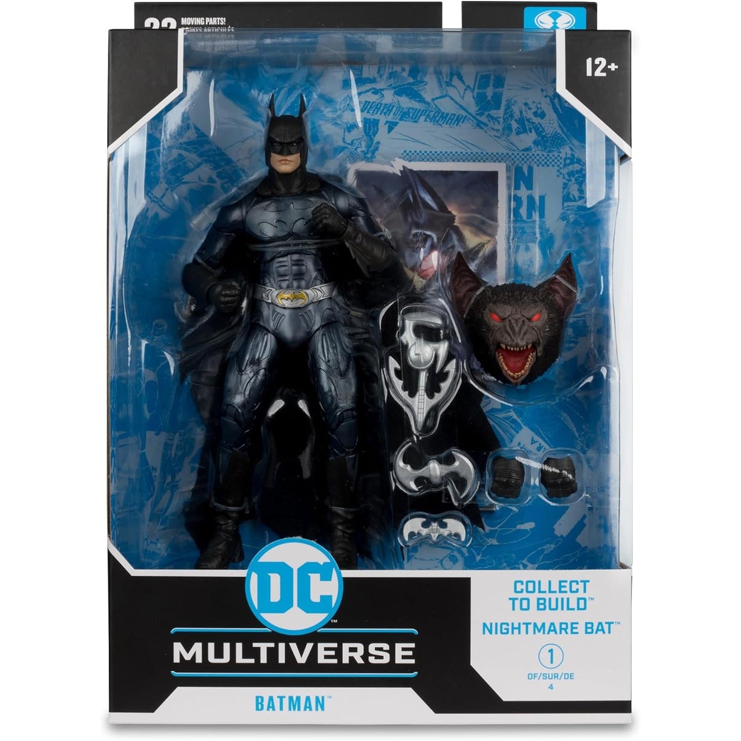 DC Multiverse Batman Forever Batman Action Figure - McFarlane Toys - Nightmare Bat CTB