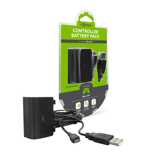 Controller Battery Pack & Micro USB Charge Cable - Xbox One - Tomee