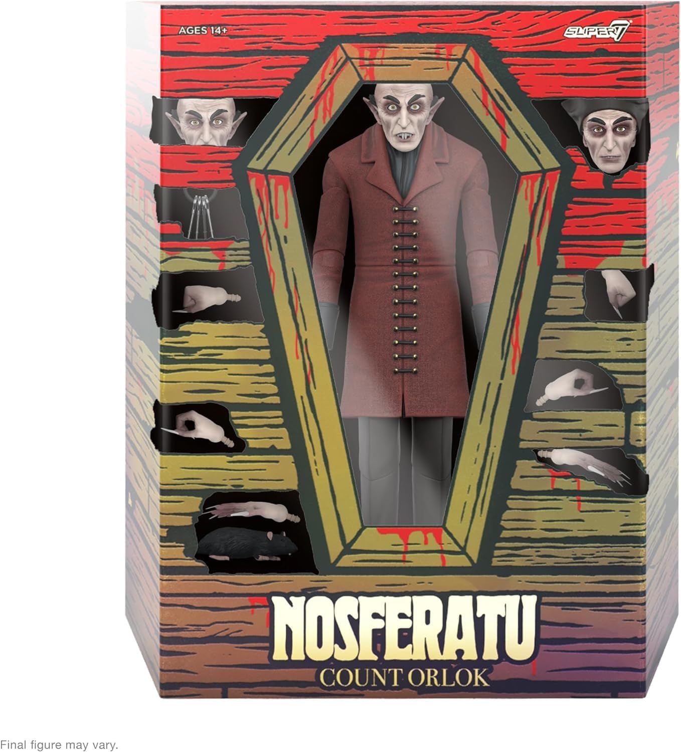 Nosferatu ULTIMATES! Count Orlok (Full Color Version) Super7