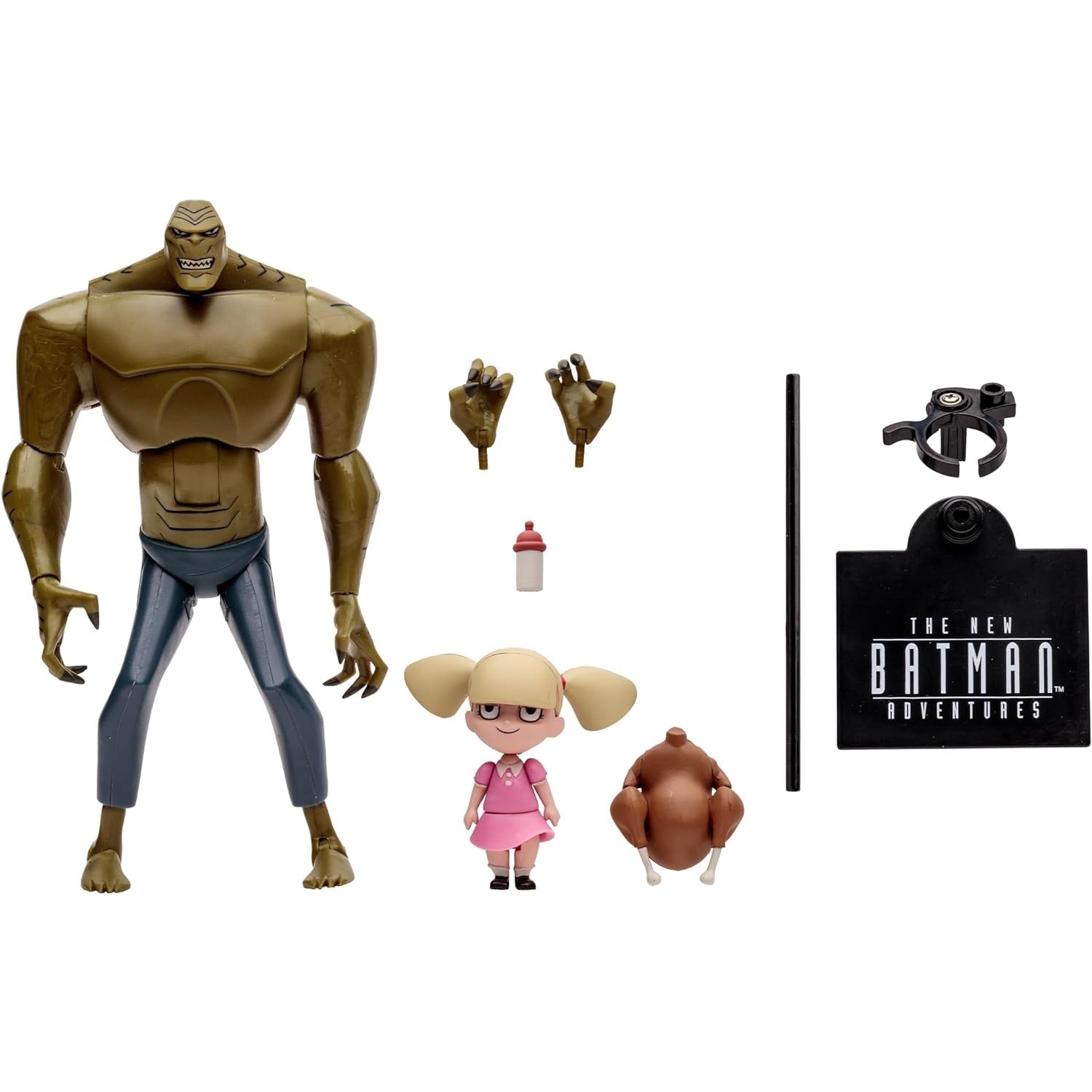 The New Batman Adventures Killer Croc and Baby Doll Action Figure 2-Pack Set - McFarlane Toys, DC Direct - Wave 1