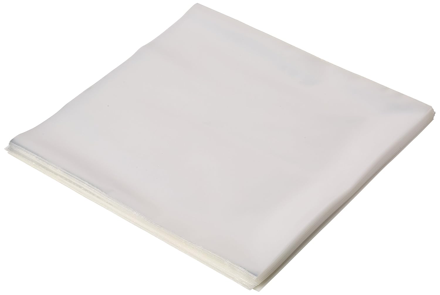 Protective Outer Record Sleeves 3-Mil, Clear, 50 Count - Fits 12" Vinyl Record Jackets - Vinyl Styl