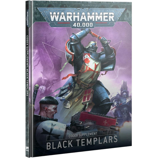 Warhammer 40,000 Black Templars Codex Supplement - Hardcover Book, 10th Edition, 2025 - Games Workshop