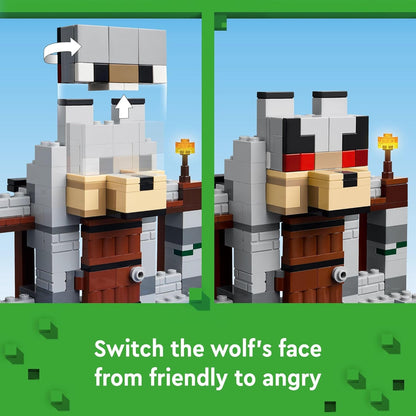 Minecraft The Wolf Stronghold Building Toy - LEGO #21261