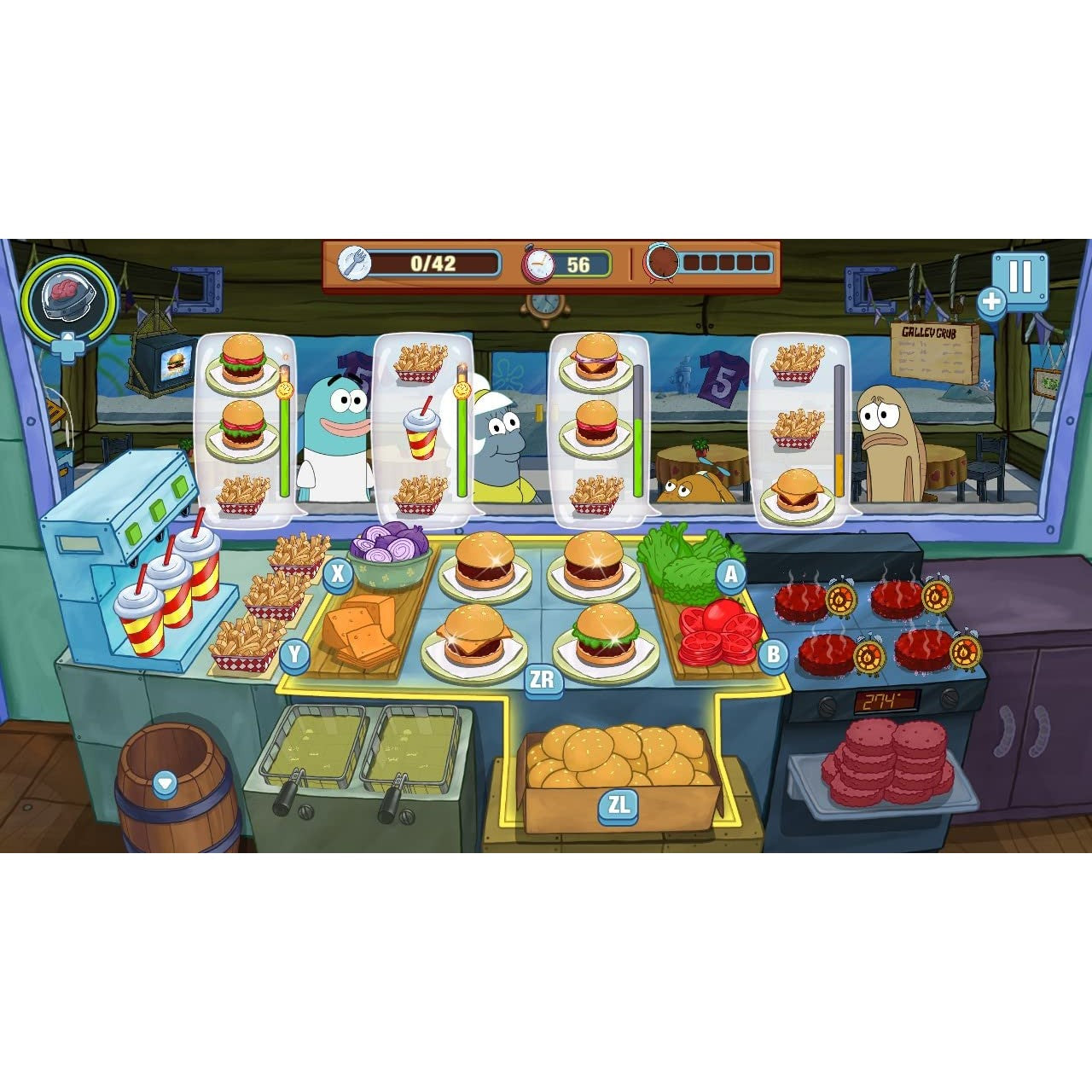 SpongeBob: Krusty Cook-Off - Extra Krusty Edition - Nintendo Switch - Nighthawk Interactive