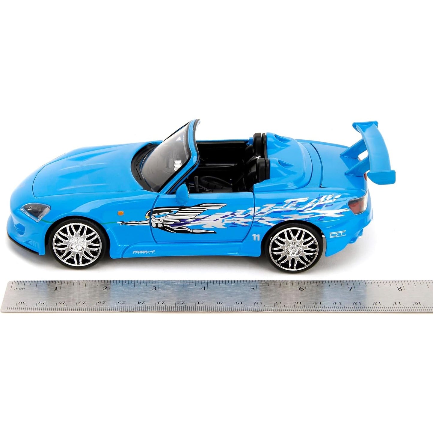 Fast & Furious Honda S2000 Mia's Blue Design - 1/24 Scale Die-Cast Car - Jada Toys