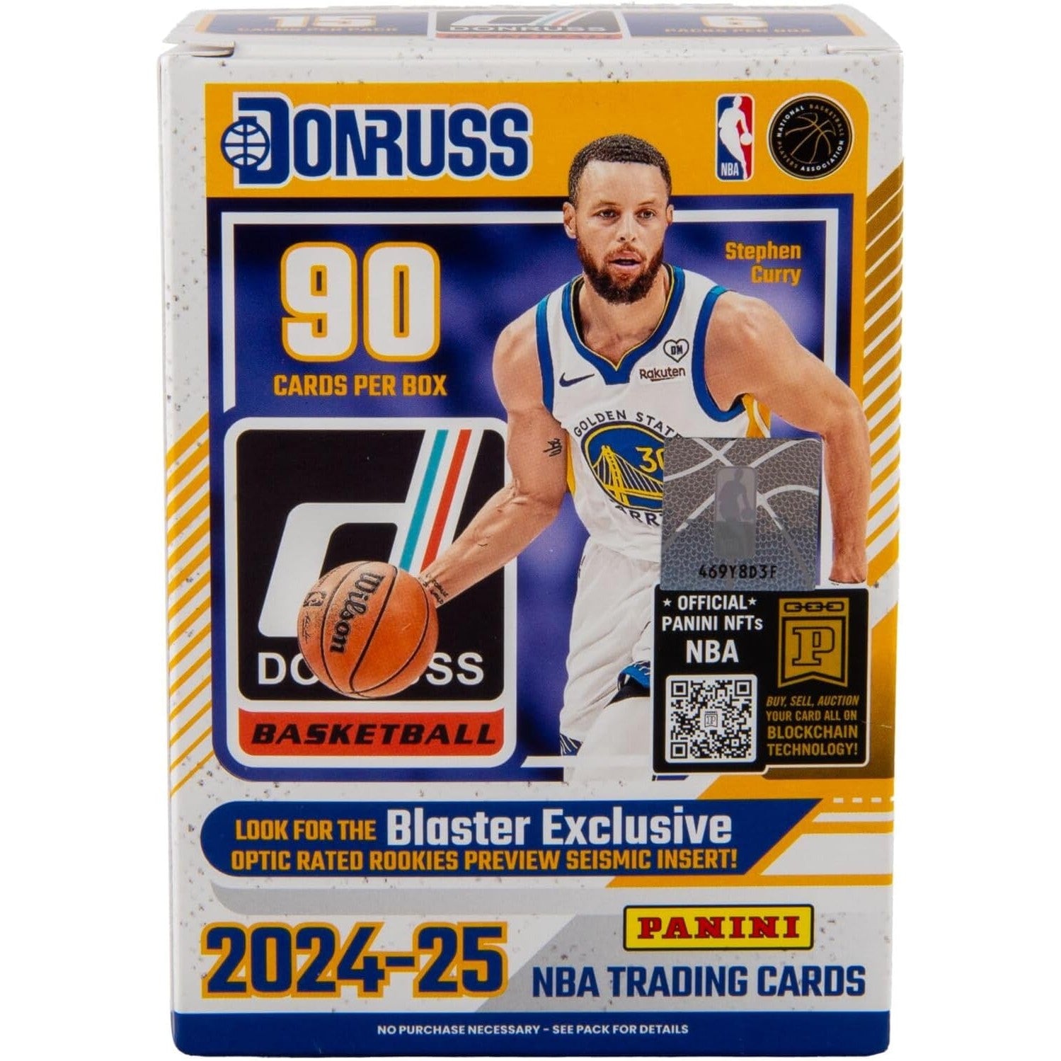 2024-25 Donruss NBA Basketball Blaster Box - 6 Packs, 90 Cards - Panini