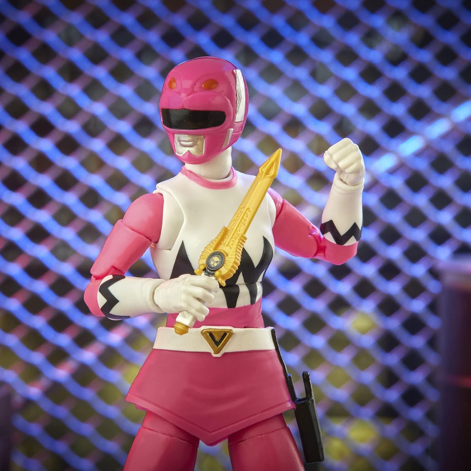 Power Rangers Lost Galaxy Pink Ranger Action Figure - Hasbro - Lightning Collection
