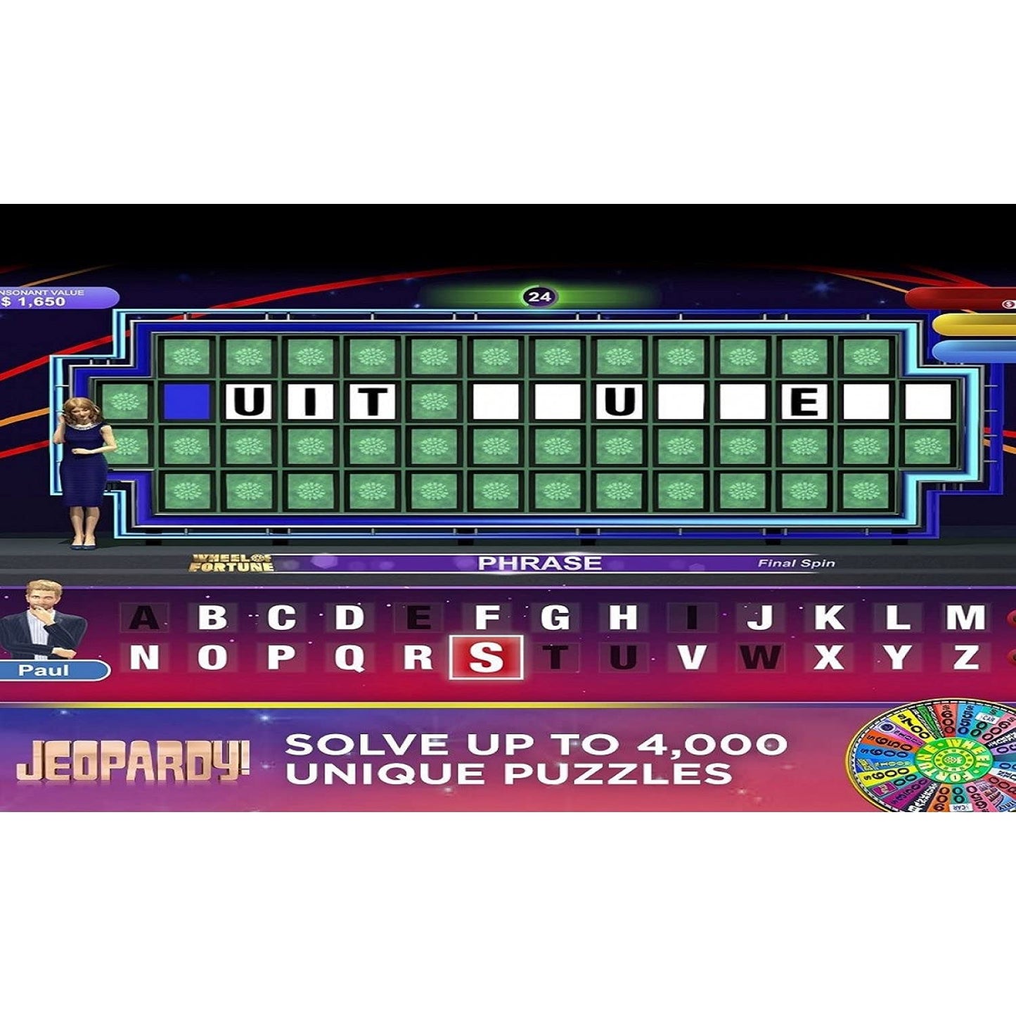 America's Greatest Game Shows: Wheel of Fortune & Jeopardy! - PlayStation 4 - Ubisoft