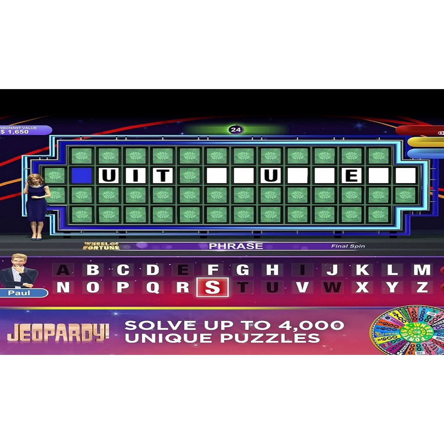 America's Greatest Game Shows: Wheel of Fortune & Jeopardy! - PlayStation 4 - Ubisoft