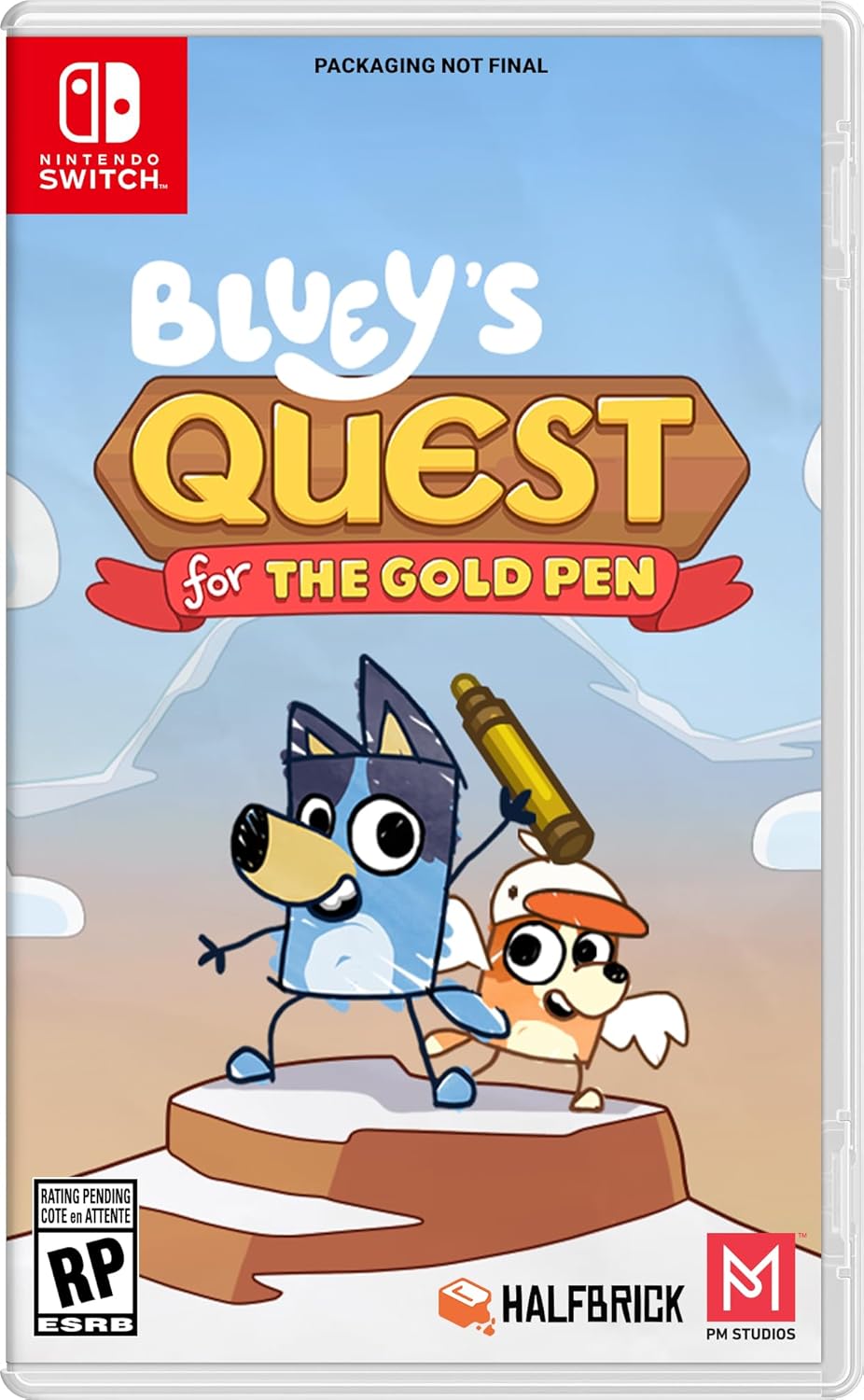 Bluey's Quest for The Gold Pen - Nintendo Switch - PM Studios