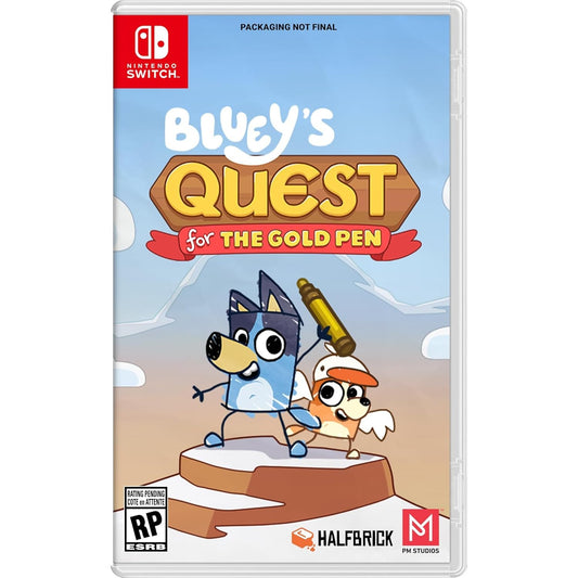 Bluey's Quest for The Gold Pen - Nintendo Switch - PM Studios