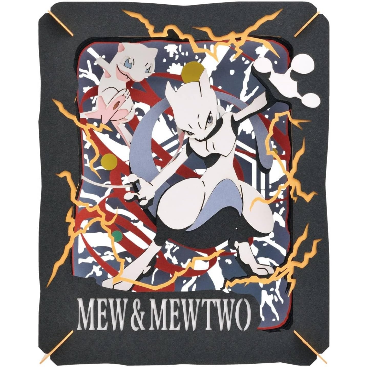 Pokemon Mew & Mewtwo Paper Theater