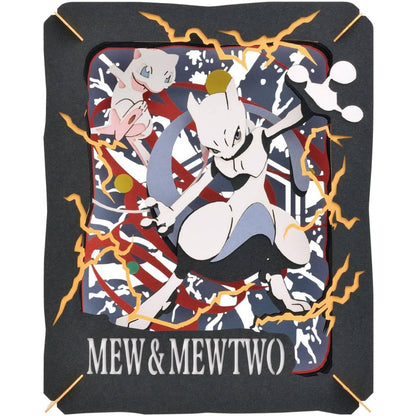 Pokemon Mew & Mewtwo Paper Theater