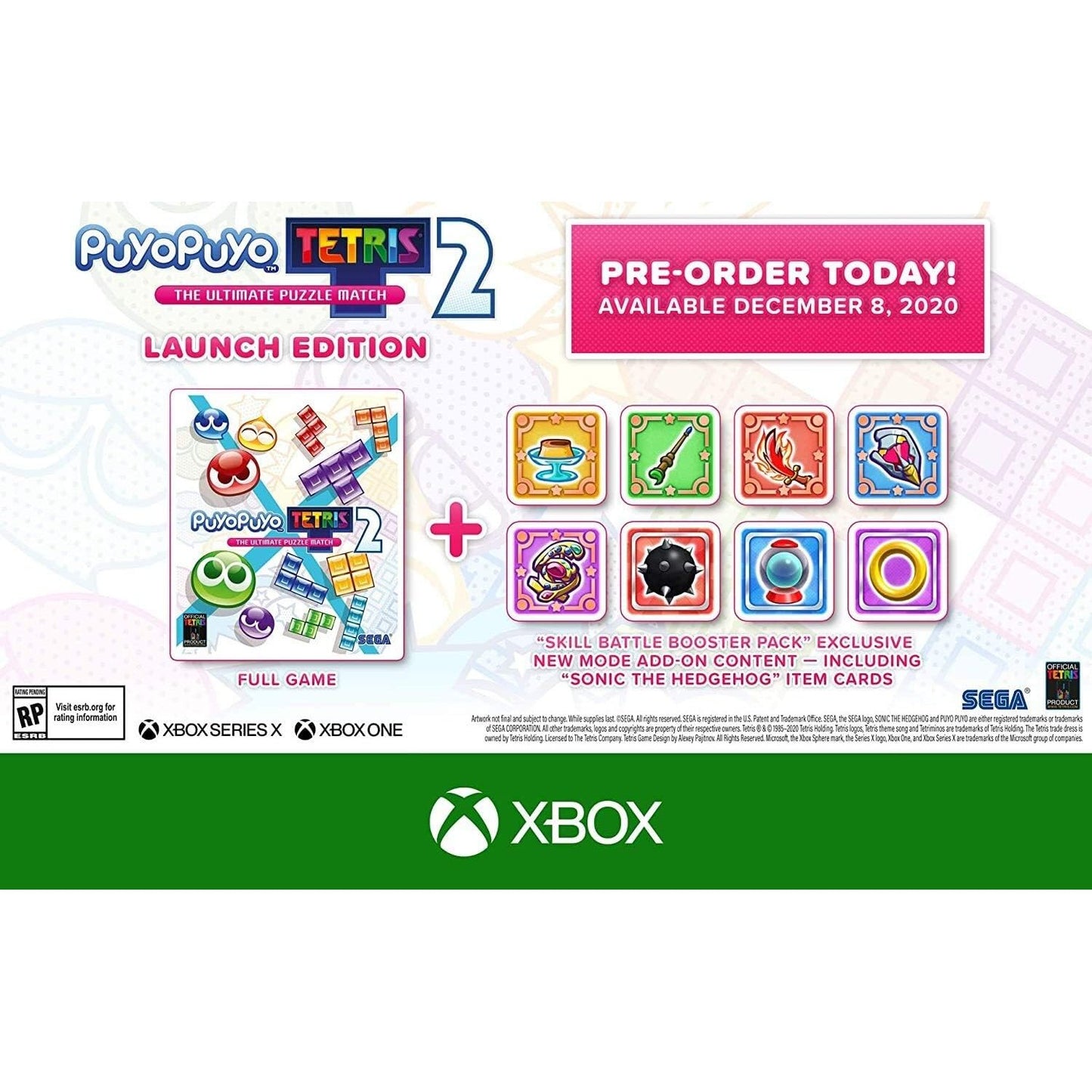 Puyo Puyo Tetris 2 - Xbox Series X - SEGA