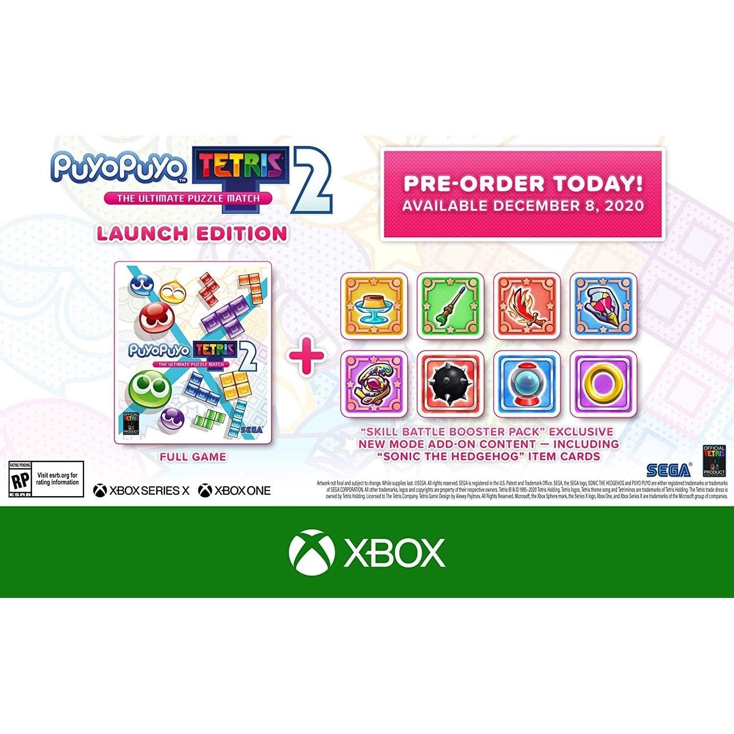 Puyo Puyo Tetris 2 - Xbox Series X - SEGA