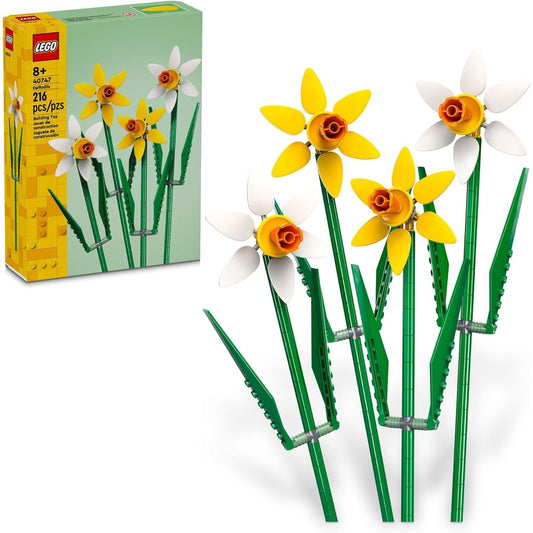 LEGO Daffodils Flower Building Toy - 216 Pieces, Ages 8+ - LEGO #40747