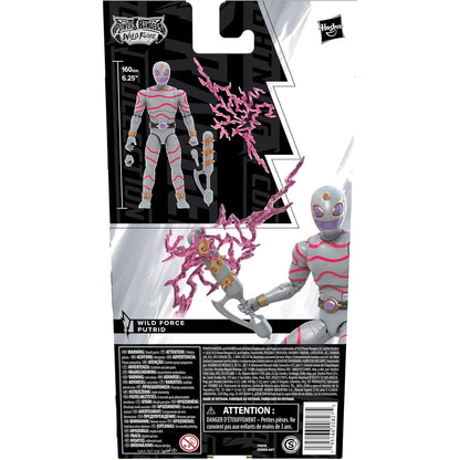 Power Rangers Wild Force Putrid Action Figure - Hasbro - Lightning Collection