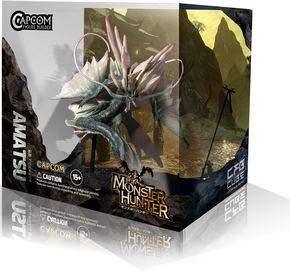 Monster Hunter Amatsu Statue Figure - Capcom - CFB: Cube Figure Builder