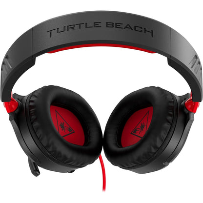 Recon 70 Wired Gaming Headset Black/Red - Xbox Series X|S, Xbox One, PS5, PS4, Switch, PC, etc. - Turtle Beach