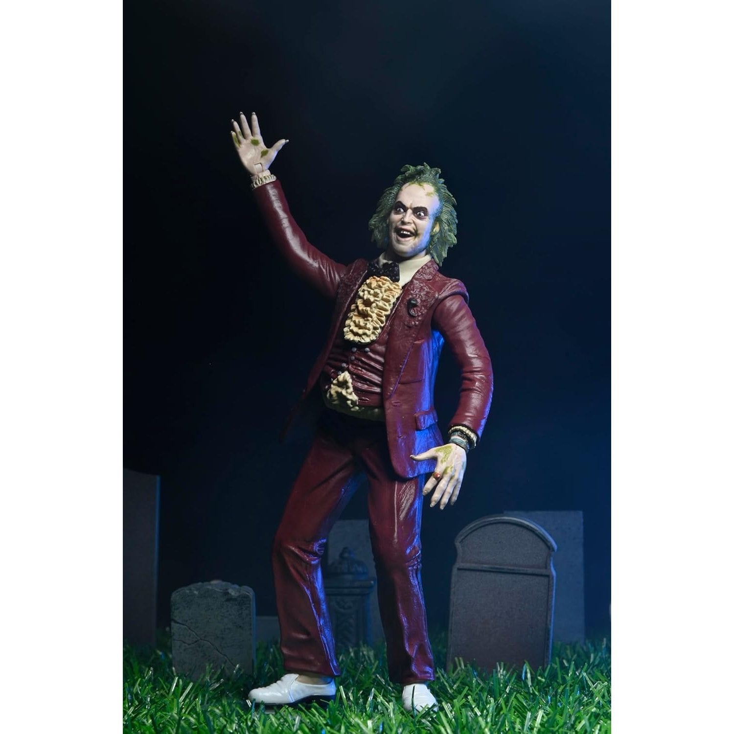 Beetlejuice 1988 Beetlejuice Red Tuxedo Action Figure - NECA