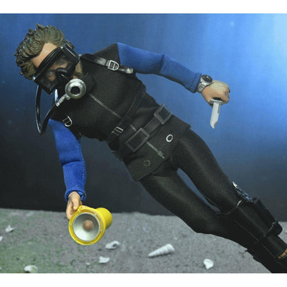 Jaws Hooper Shark Cage 8" Clothed Action Figure - NECA