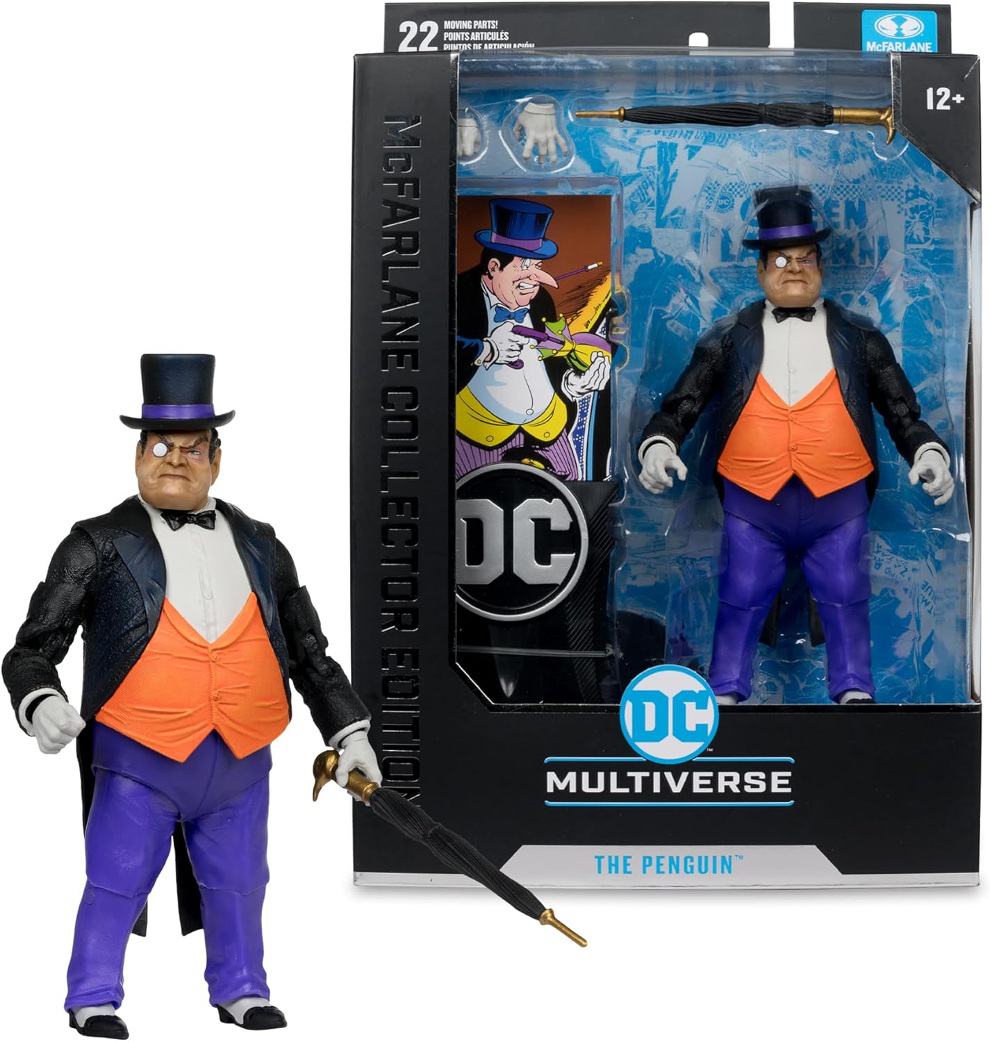 DC Multiverse Batman The Penguin DC Classic 7" Action Figure - McFarlane Toys - (Wave 4, Collector Edition #12)